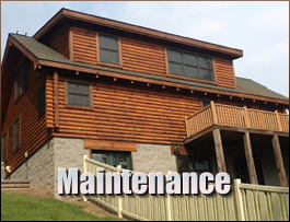  Menifee County, Kentucky Log Home Maintenance