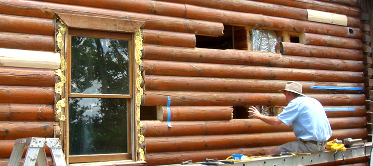 Log Home Repair Menifee County, Kentucky